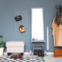 Relaxdays Lot de 2 Chausse-Pieds, 58,5 cm de Longueur, Accessoire en métal, à accrocher, pour Chaussures, Blanc