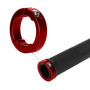 Welsberg 1 Paire de poignées de Guidon BMX pour vélos de Montagne et de Ville, poignées antidérapantes verrouillables pour bicyc
