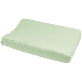 Meyco Baby Uni Housse de matelas à langer (matelas à langer en 100% coton, prélavé, douce, agréable pour la peau, lavable et pas