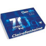 Clairefontaine 1942C Rame de 500 feuilles de papier pour imprimante et photocopieur, format A4, extra blanc, 70 g, blanc
