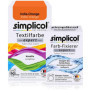 simplicol : Kit Complet Teinture Expert + fixateur : Votre Teinture Express (Paquet 300g + Flacon 90ml) - Orange Inde