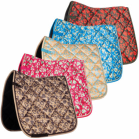 HKM Colour Breeze Tapis de selle Rose Poney Dressage
