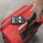 kwmobile Étiquette bagage pour valise - Tag porte-étiquettes pour valise et sac de voyage avec carte nom adresse numéro - Don't 