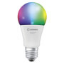 LEDVANCE Lampe LED intelligente avec technologie WiFi, E27-base, optique mate ,Couleurs RVBW modifiables, couleur de lumière mod
