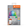LEDVANCE Lampe LED intelligente avec technologie WiFi, E27-base, optique mate ,Couleurs RVBW modifiables, couleur de lumière mod