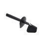 vhbw Spatule compatible avec Vorwerk Thermomix TM31, TM5, TM6 robot culinaire - Grattoir, noir