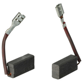 vhbw 2x balais de charbon 6 x 10 x 18,5 mm compatible avec Hilti TE 14, TE 15, TE 15-C, TE 18-M, T 104, TE 24, TE 25, TE 35, TE 