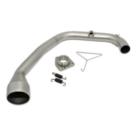 Collecteur d'échappement LeoVince SBK, en acier inoxydable pour Husqvarna Svartpilen/Vitpilen 125 Bj. 2021 >