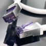 1aTTack.de - 30m - Câble réseau CAT6a Superflex Ethernet Gigabit LAN Câble patch RJ45 CAT6 A 10000 Mbit s SFTP PIMF 500 MHz comp
