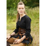 Battle-Merchant Tunique médiévale Ylva pour femme, chemise cintrée du début médiéval, tenue de tortue, taille LARP, viking, pira