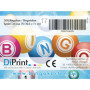 DiPrint 500/sans Bingo Billets Système 25 en 75 (10,5 x 11 cm)