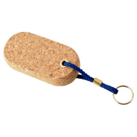 Porte-Clé Marin en Liège XXL | Porte Clef Flotteur – idéal pour l’Usage au Milieu Marin & Bâteau – 110x60x25 mm