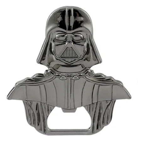 Darth Vader Décapsuleur noir brillant, finition solide 55 mm x 60 mm, pour le bar à la maison et les déplacements, cadeau amusan