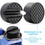 PLANGER® - Power Pad Flat – Tampon pour cric avec Conception antidérapante – Protégez Votre Voiture en la Levant par Le cric hyd