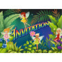 Edition Colibri 10 Cartes d‘invitation en Français FÉES DU PAYS MAGIQUE: lot de 10 cartes d'invitation pour un anniversaire de f