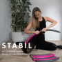 Green SEEDS GreenWise™ Hula Hoop Sport en Acier Inoxydable pour Adultes et Enfants pour la Perte de Poids, Le Massage, Le Fitnes