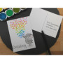 Heite 100 cartes postales vierges blanches DIN A6 - Artisanat créatif - Concevoir des cartes postales individuelles - Papier d'i