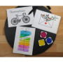 Heite 100 cartes postales vierges blanches DIN A6 - Artisanat créatif - Concevoir des cartes postales individuelles - Papier d'i