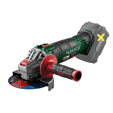 Parkside® PWSA 20-Li E4 Meuleuse d'angle sans fil 20 V sans batterie ni chargeur