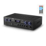 Amplificateur Audio 4 Canaux, Donner Bluetooth 5.0 Amplificateur de Puissance Audio, Amplificateur HiFi 440W avec USB, SD, FM, é