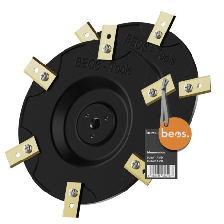 BEOS® Tuning de tondeuses-Robots - Compatible avec Mammotion LUBA 1 AWD et LUBA 2 AWD (jusqu'à l'année de Construction 2024) Pla