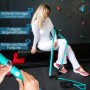 HAAIEN Barre de Pilates avec Bandes rsistance Appareil Fitness Multifonction pour la Maison Sport Un entranement Efficace Tout L
