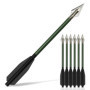 HOME WOODS Crossbow Flèches d'arbalète avec Pointes de Chasse 50 à 80 LBS pour la Chasse Arbalète Pistolet Boulon d'arbalète Cib