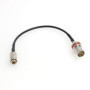 SZRMCC Câble DIN 1.0/2.3 mâle vers BNC Femelle RG174 75 ohm HD SDI pour Blackmagic HyperDeck (Droit, 30 cm)