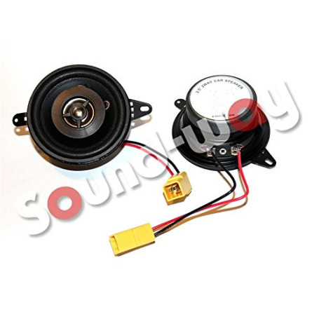 Sound-way Haut-Parleur Enceintes Autoradio 8,7 cm Compatible avec Fiat Punto 1