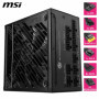Bloc dAlimentation MSI MPG A1000GS PCIE5 ATX 1000 W 80 Plus Gold 80 PLUS