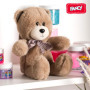 FANCY Peluche Petit Ours Brun 30 сm, Nounours pour Enfants et Adultes, Ours Brun Peluche pour Bébé 0+ - Cadeau Naissance Fille e