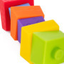 FANCY Tour Cube Gigogne 19cm, Pyramide Bébé avec 6 Cubes à Empiler, Tour Gigogne Empilabe et Сube Bebe 1+ Ans