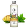 Recharge Diffuseur Gingembre et Basilic 200ml - Recharge Diffuseur à l'Huile Essentielle de Gingembre - Aromathérapie - Parfum d