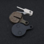 OTOTEC 2 Paires Plaquettes de Frein à Disque Semi-métalliques pour Vélo Compatibles pour Tektro Novela IOX