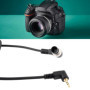 OTOTEC Câble de Déclenchement à Distance 2,5 Mm-N1 pour Appareil Photo Compatible avec Nikon D850 D5 D500 D4s D4 D810 D800 D800E
