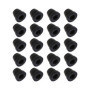 EMSea Lot de 20 bouchons à vis en caoutchouc pour purgeur de frein - 6 mm - Noir