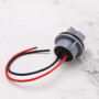 EMSea Lot de 2 Douilles d'ampoule T20 7440 - Adaptateur de Support de Lampe - Connecteur de câblage pré-câblé pour Voiture, Cami