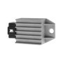 YINETTECH 12V Redresseur de Régulateur de Tension à 4 Broches Compatible pour Moteur GY6 50cc 125cc 150cc Vélomoteur Scooter VTT