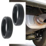 VGOL Lot de 4 Supports d'échappement pour Silencieux de Voiture en Caoutchouc EPDM Diamètre Extérieur de 70 Mm Diamètre Intérieu