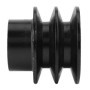 Giilayky Poulie à Courroie en V AléSage Double Rainure pour Moteurs 168F 170F GX110 GX120 GX160 GX200 7HP ATV Go Kart
