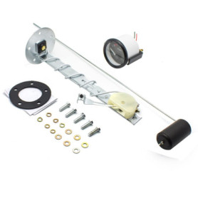 Iegefirm Jauge de Niveau de Carburant Automatique 0-90Ohms 12V/24V Niveau de RéServoir D' 52Mm Universal Car Marine