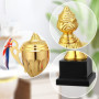 Tiamu Coupe Trophée d'or Hauteur 29cm, Trophée de Sport Trophée Personnalisé, Trophée Football, Médailles, Trophée événement pou