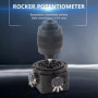 FutureHight Potentiomètre Joystick 4 axes - Commande par touche pour potentiomètre à bascule étanche -D400X-R4 10K 4D