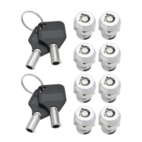 ECSiNG 4pcs Interrupteurs à Clé 12mm SPST Pièce de Réparation pour Interrupteur à Clé électronique 12mm 2 Positions Interrupteur