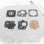 ECSiNG 2 Kits de Réparation de Joint de Diaphragme de Carburateur Compatible avec Kawasaki TG18 TG20 TG24 TG28 TF22 33,6 X 28 Mm