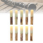 OriGlam Lot de 10 anches professionnelles pour clarinette en si bémol Force 2,5, anches en bambou traditionnel Sib 2,5 pour embo