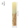 OriGlam Lot de 10 anches professionnelles pour clarinette en si bémol Force 2,5, anches en bambou traditionnel Sib 2,5 pour embo