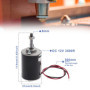 eMagTech DC 12V Moteur à Aimant Permanent CW/CCW Haute Vitesse pour Générateur de Bricolage 30W
