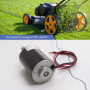 eMagTech DC 12V Moteur à Aimant Permanent CW/CCW Haute Vitesse pour Générateur de Bricolage 30W