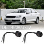 ECSiNG 2X 4 Broche de Liquide de Refroidissement Capteur de Température 4B0973712 Compatible avec VW Passat B5 Bora Jetta Golf 5